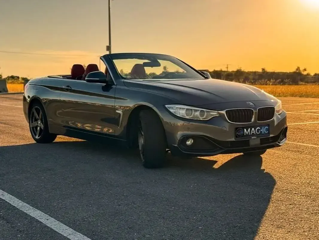 Usado BMW 430 Cabriolet Comfort Edition 252 CV (185 kW) 2016 Gris Descapotable