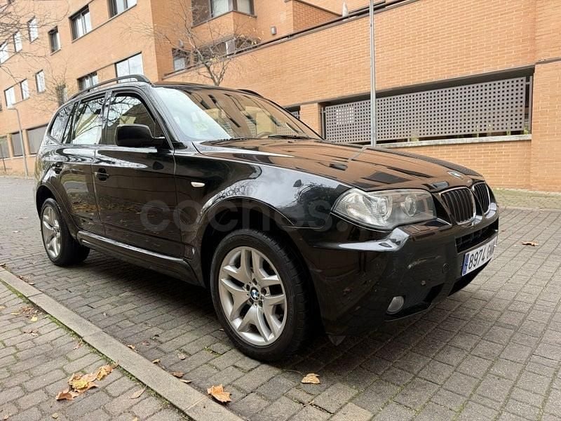 Usado BMW X3 177 CV (130 kW) 2009 Negro SUV