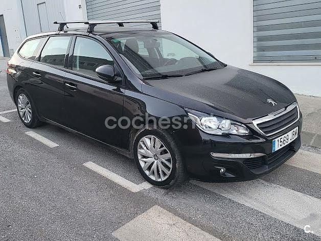 Negro Usado 2014 Peugeot 308 SW Access Familiar | 1980 € (Super precio) - Imagen 1/4