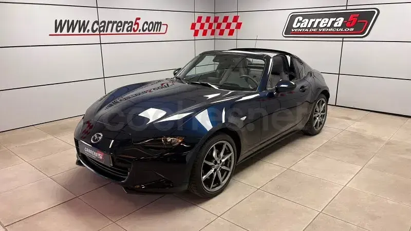 Usado Mazda MX5 184 CV (135 kW) 2022 Azul Descapotable