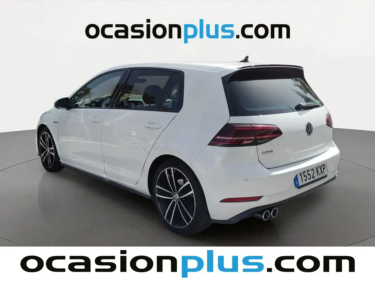 Usado VW Golf VII GTD 184 CV (135 kW) 2019 Blanco Utilitario
