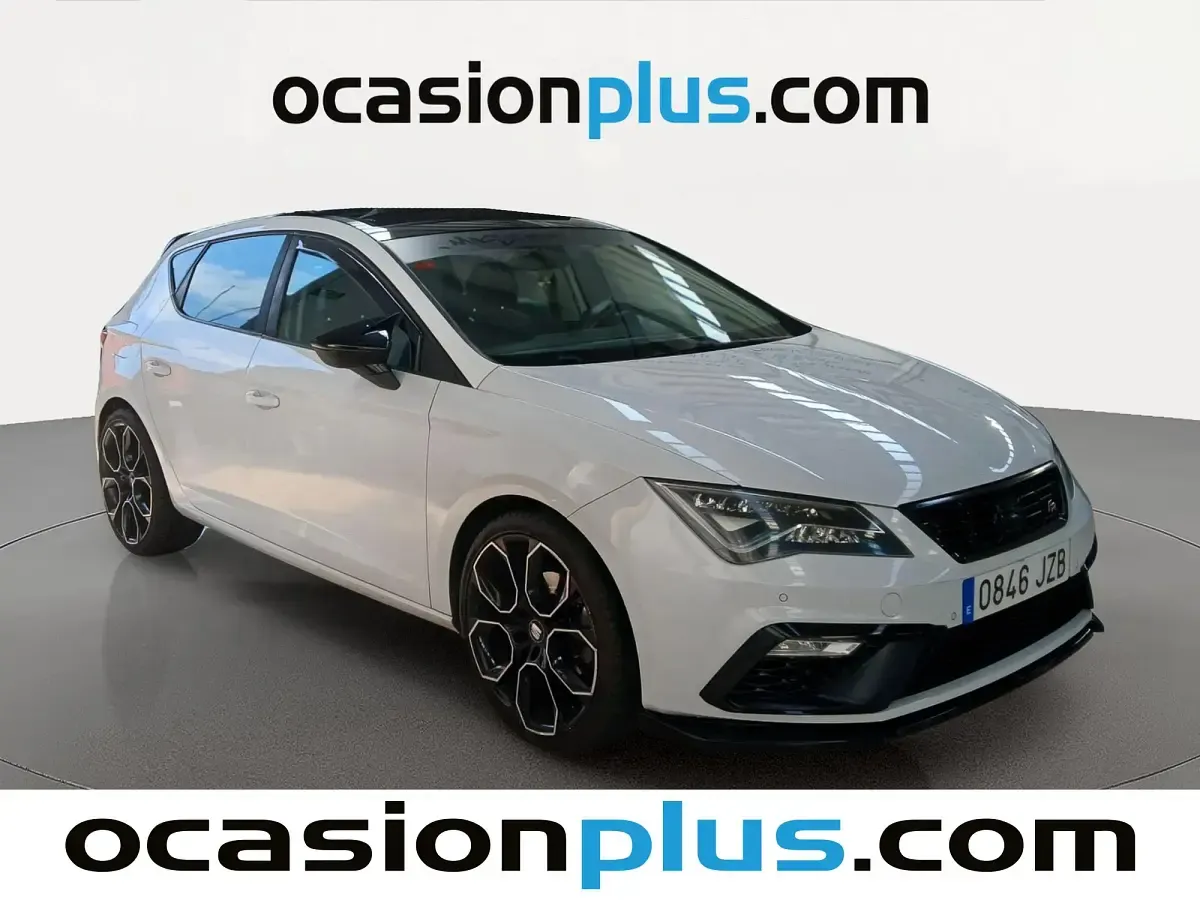Usado Seat Leon FR 150 CV (110 kW) 2017 Blanco Utilitario