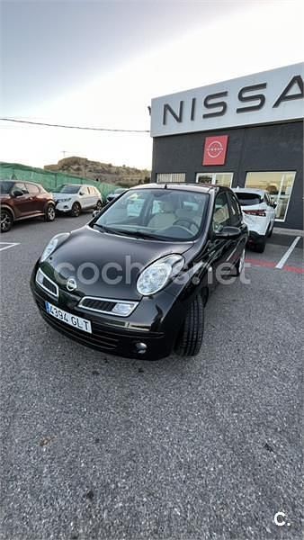 Usado Nissan Micra Acenta 88 CV (64 kW) 2009 Negro Berlina