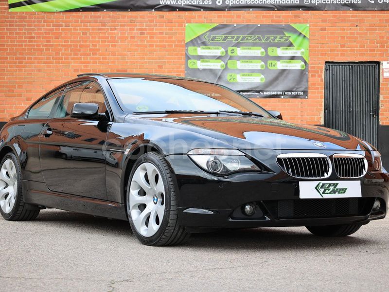 Negro Usado 2004 BMW 645 Coupe | 19.990 € - Imagen 1/4