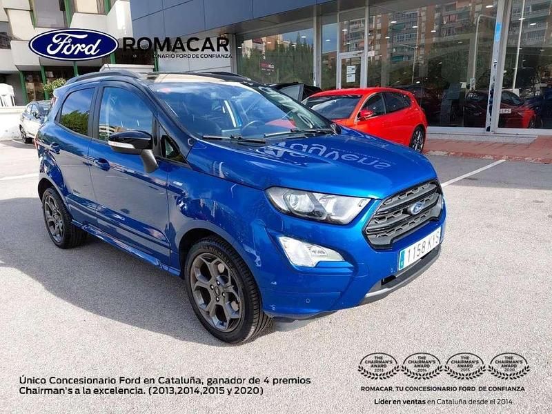 Azul Usado 2019 Ford Ecosport ST-Line SUV | 13.900 € (Precio justo) - Imagen 1/4