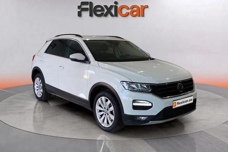 Blanco Usado 2021 VW T-Roc Advance SUV | 17.970 € (Buen precio) - Imagen 1/4