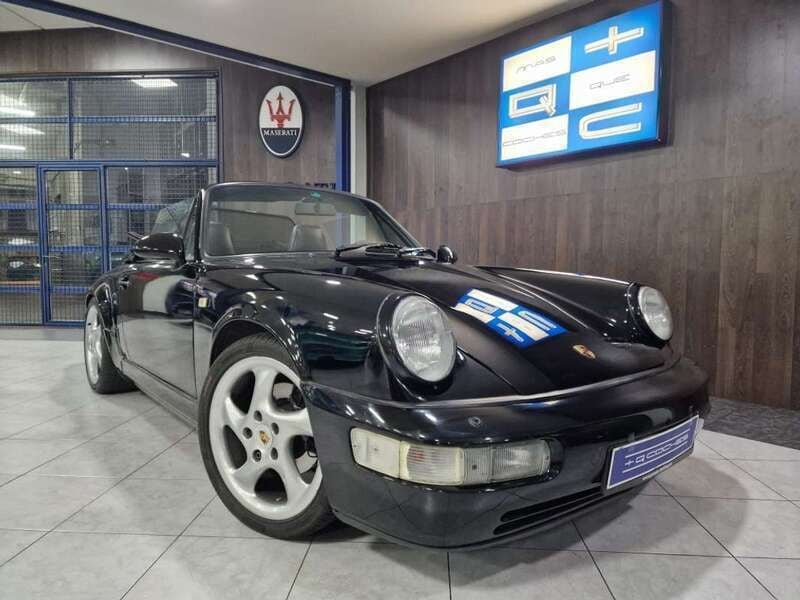 Negro Usado 1990 Porsche 911 Carrera 4 Cabriolet Descapotable | 105.911 € - Imagen 1/4