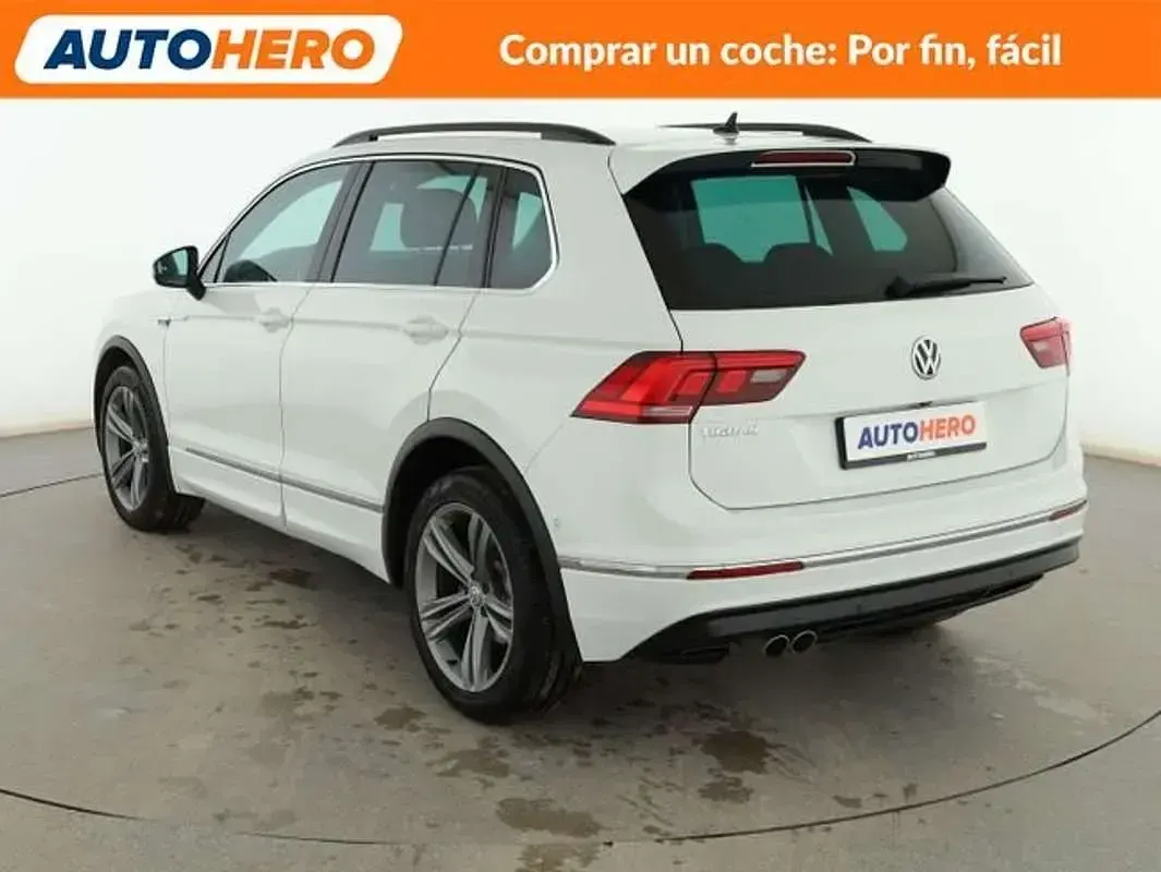 Usado VW Tiguan R-line BlueMotion 150 CV (110 kW) 2019 Blanco SUV