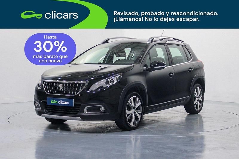 Usado Peugeot 2008 Allure 130 CV (95 kW) 2019 Negro SUV
