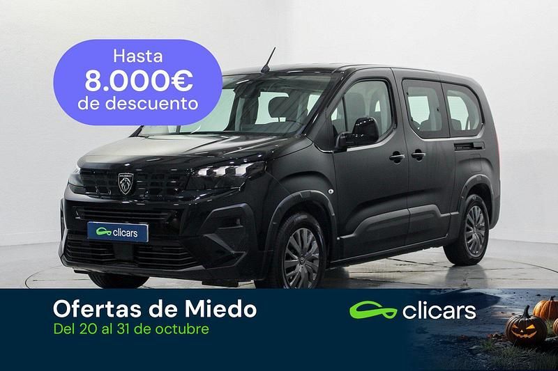 Negro Usado 2025 Peugeot e-Rifter Allure Monovolumen | 29.990 € (Caro) - Imagen 1/4