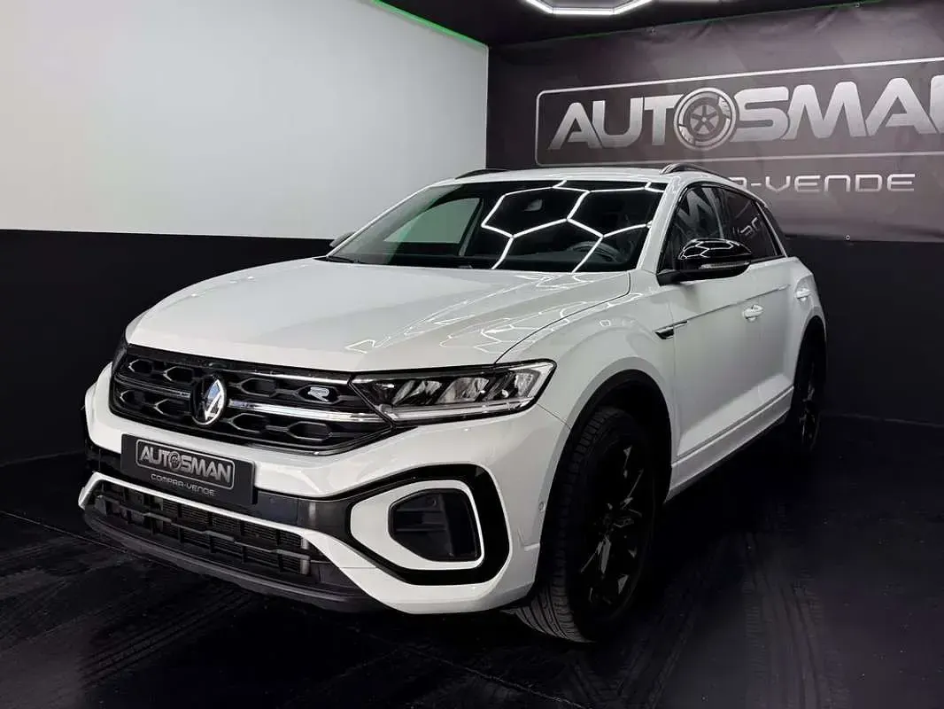 Usado VW T-Roc R-line 150 CV (110 kW) 2023 Blanco SUV