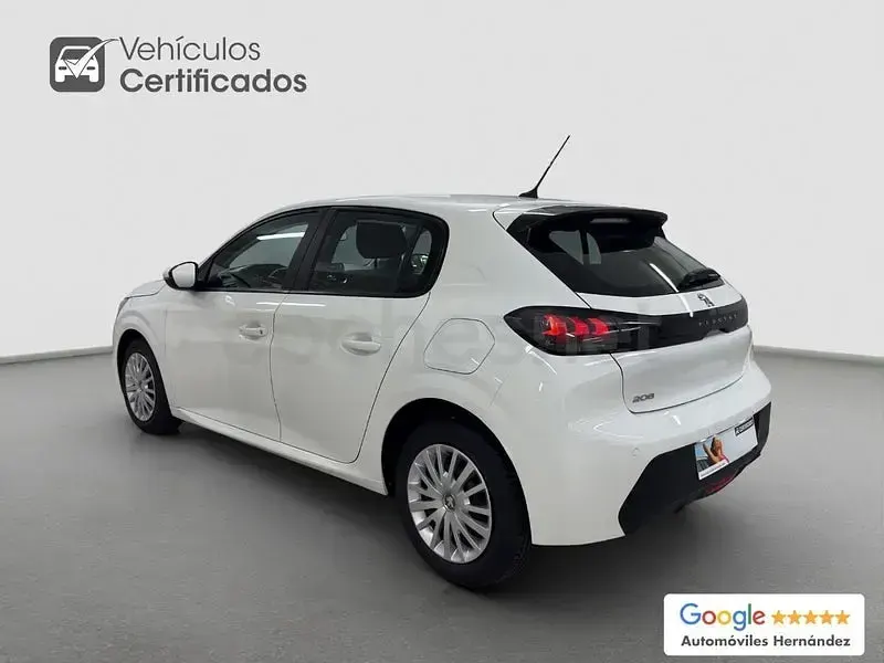 Usado Peugeot 208 Active 100 CV (73 kW) 2022 Blanco Utilitario