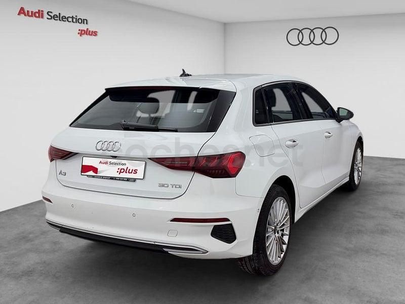 Usado Audi A3 Advanced Plus 116 CV (85 kW) 2022 Blanco Berlina