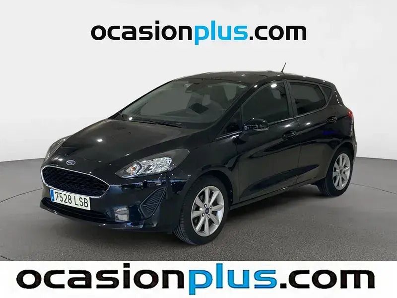 Negro Usado 2021 Ford Fiesta Trend Utilitario | 11.810 € (Buen precio) - Imagen 1/4