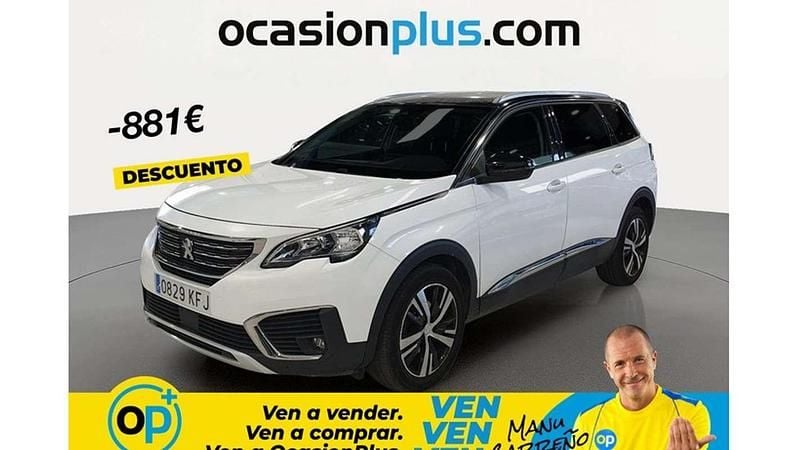 Usado Peugeot 5008 Allure 131 HP (96 kW) 2017 Branco SUV