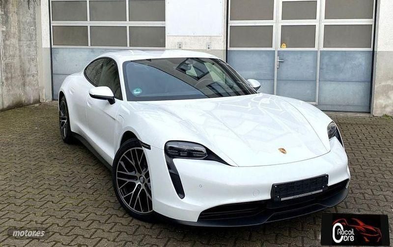 Usado Porsche Taycan 350 kW (476 CV) 2021 Blanco Berlina