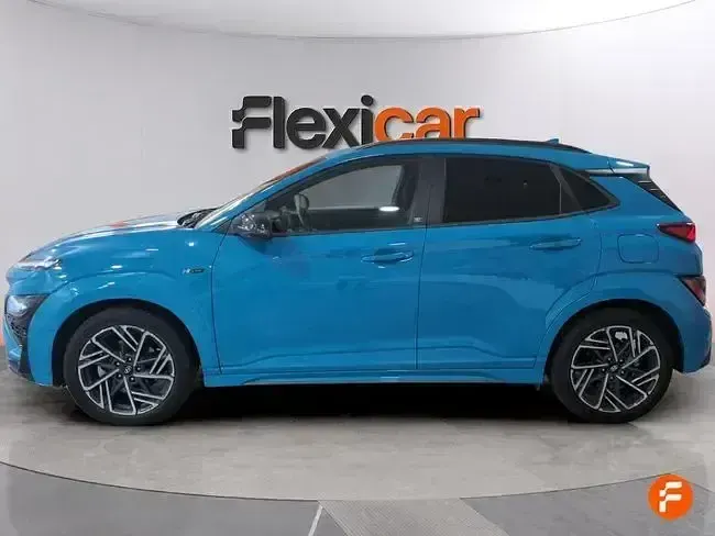 Usado Hyundai Kona N Line 120 CV (88 kW) 2023 Azul SUV