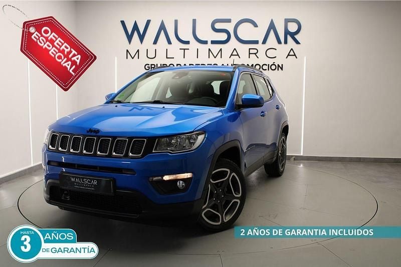 Azul Usado 2019 Jeep Compass Longitude SUV | 17.490 € (Precio justo) - Imagen 1/4