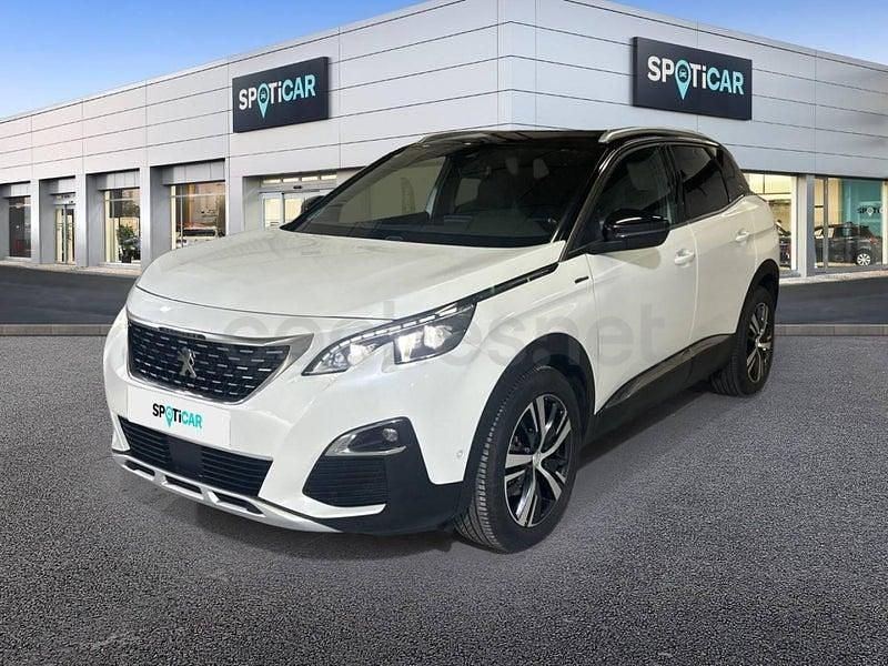Usado Peugeot 3008 GT-line 131 CV (96 kW) 2019 Blanco SUV