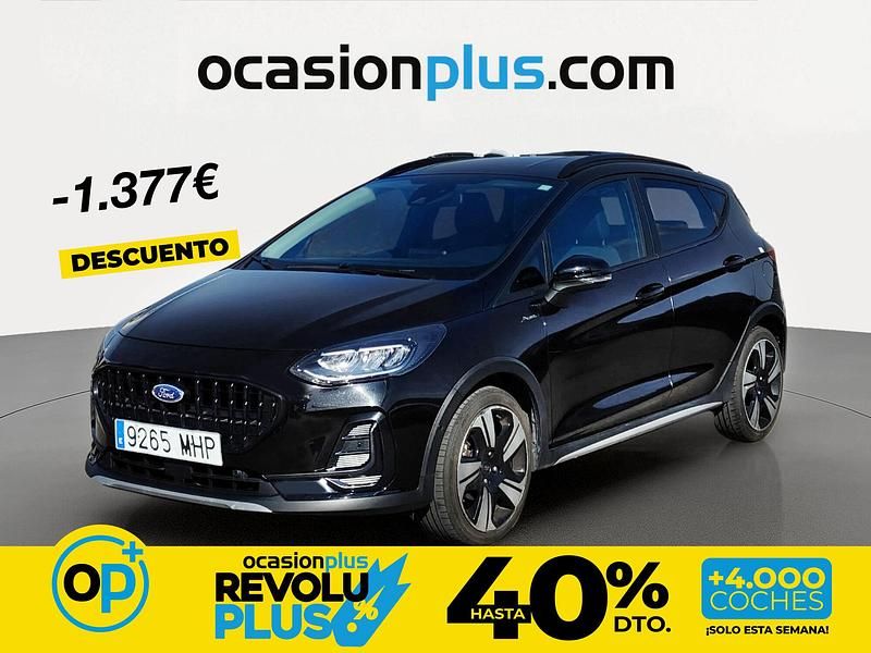 Usado Ford Fiesta Active 125 CV (91 kW) 2023 Negro Utilitario