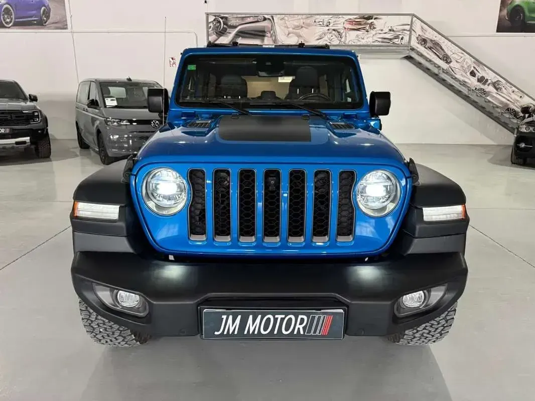 Usado Jeep Wrangler Unlimited Rubicon 381 CV (280 kW) 2022 Azul SUV