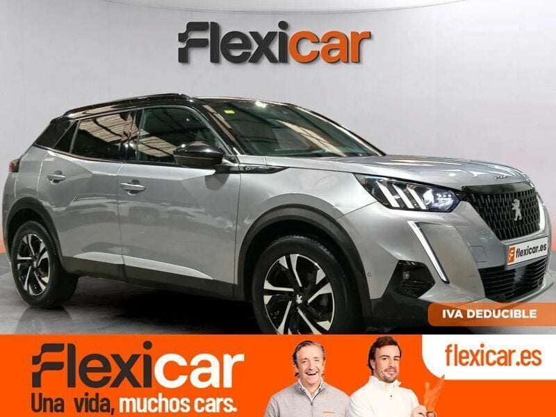 Gris Usado 2020 Peugeot 2008 GT-line SUV | 16.490 € (Precio justo) - Imagen 1/4