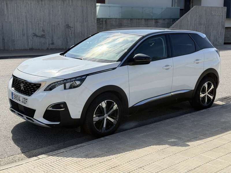 Blanco Usado 2017 Peugeot 3008 Allure Monovolumen | 12.900 € (Precio justo) - Imagen 1/4