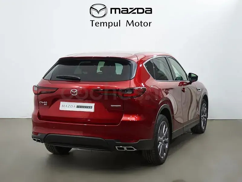 Usado Mazda CX-60 Exclusive-Line 327 CV (240 kW) 2024 Granate SUV