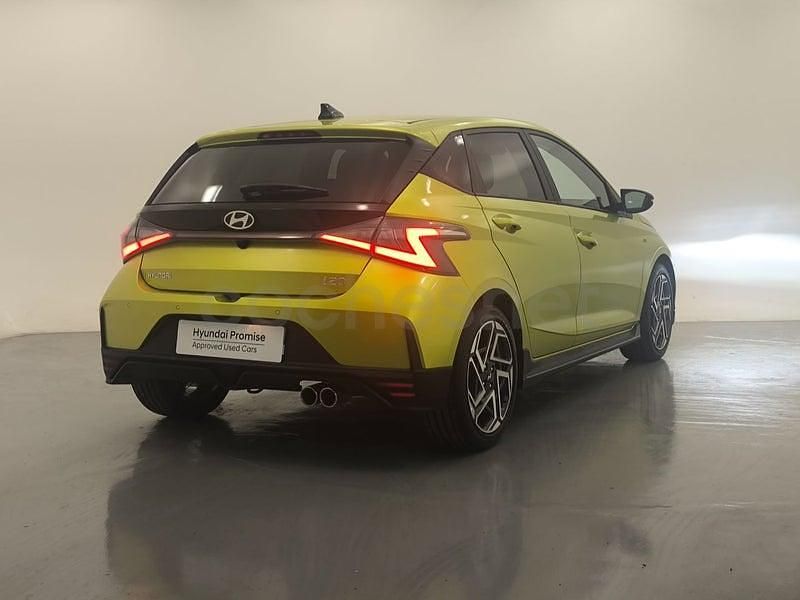 Usado Hyundai i20 N Line 79 CV (58 kW) 2025 Verde Utilitario