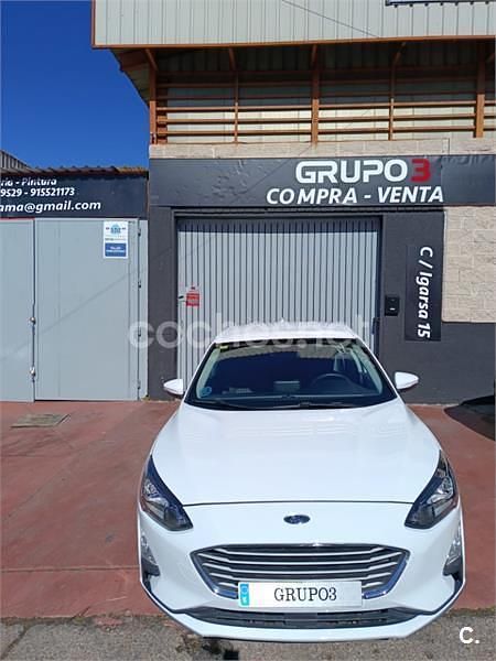 Usado Ford Focus Trend 95 CV (69 kW) 2020 Blanco Berlina