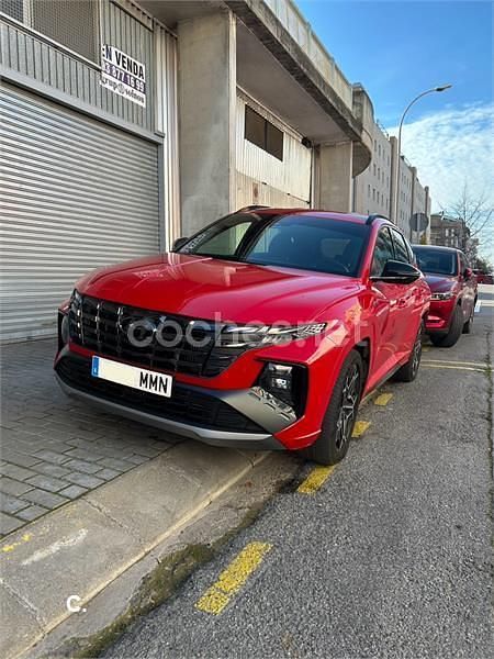 Rojo Usado 2023 Hyundai Tucson N Line SUV | 28.000 € (Un poco caro) - Imagen 1/4