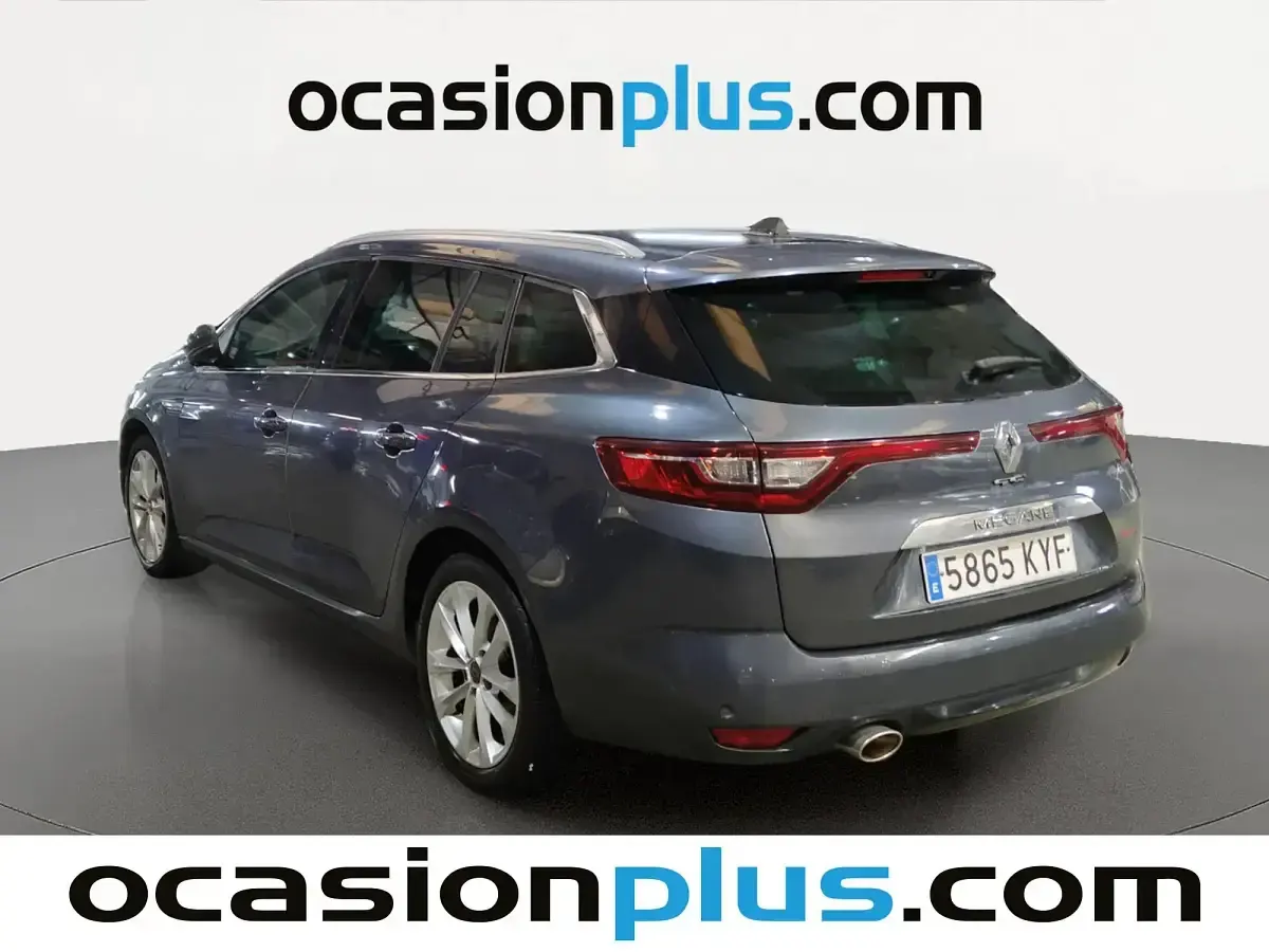 Usado Renault Mégane GrandTour Zen 140 CV (102 kW) 2019 Azul Familiar