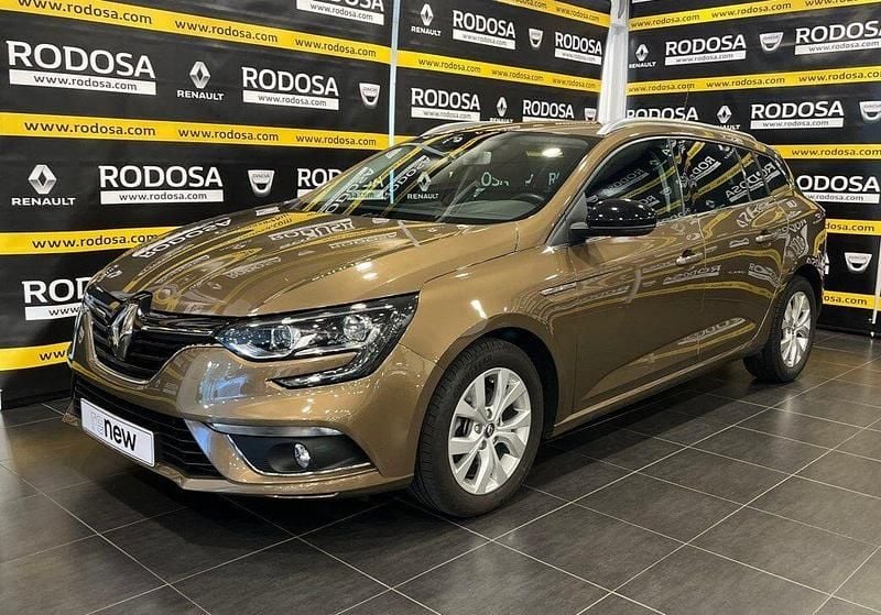 Marrón Usado 2018 Renault Mégane GrandTour LIMITED Familiar | 13.950 € (Buen precio) - Imagen 1/4