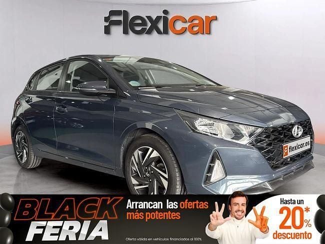 Gris Usado 2021 Hyundai i20 Berlina | 17.790 € (Precio justo) - Imagen 1/4