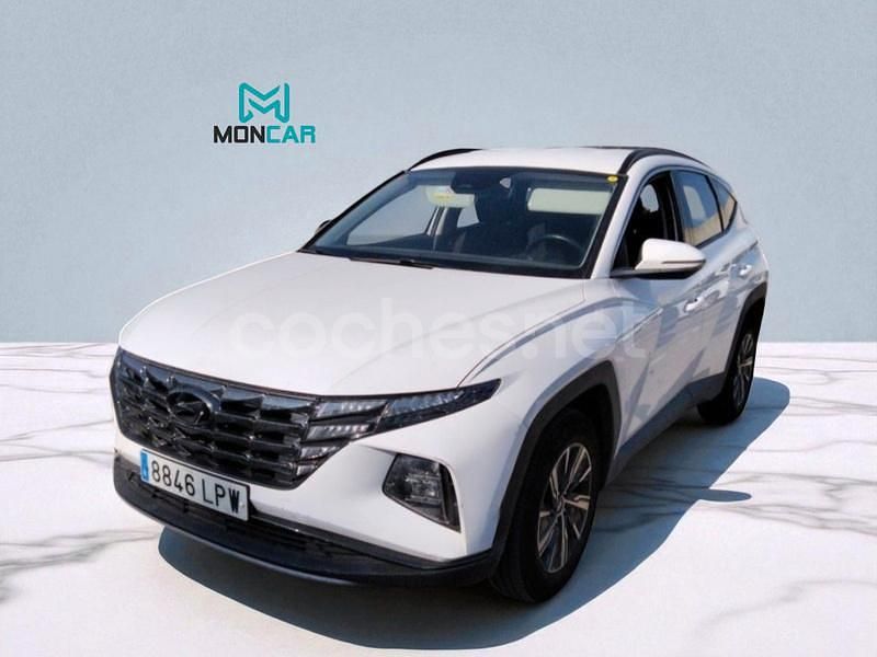 Blanco Usado 2021 Hyundai Tucson SUV | 25.990 € (Precio justo) - Imagen 1/4