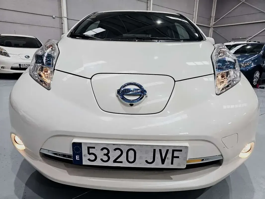 Usado Nissan Leaf Tekna 80 kW (110 CV) 2016 Blanco Utilitario