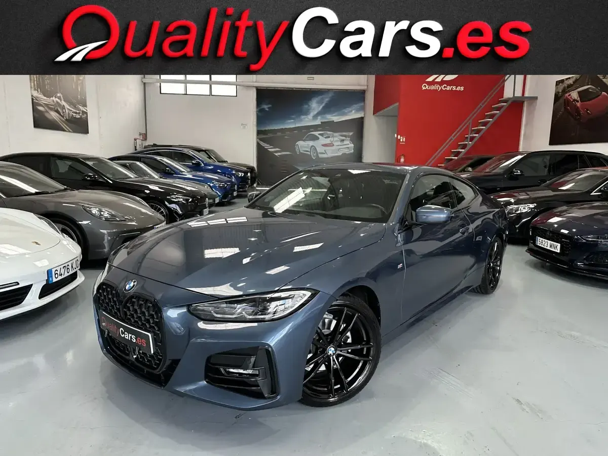 Usado BMW 420 M Sport 190 CV (139 kW) 2022 Azul Coupe