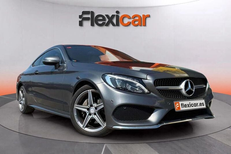 Gris Usado 2016 Mercedes C220 Coupe | 21.590 € (Buen precio) - Imagen 1/4