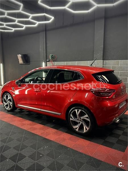Usado Renault Clio IV RS Line 100 CV (73 kW) 2019 Rojo Berlina