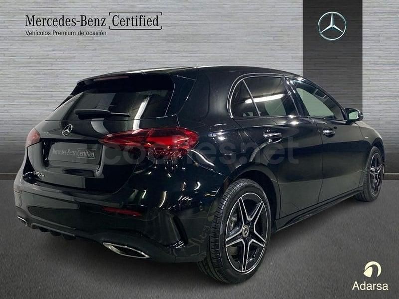 Usado Mercedes A250 AMG line 218 CV (160 kW) 2025 Negro Berlina