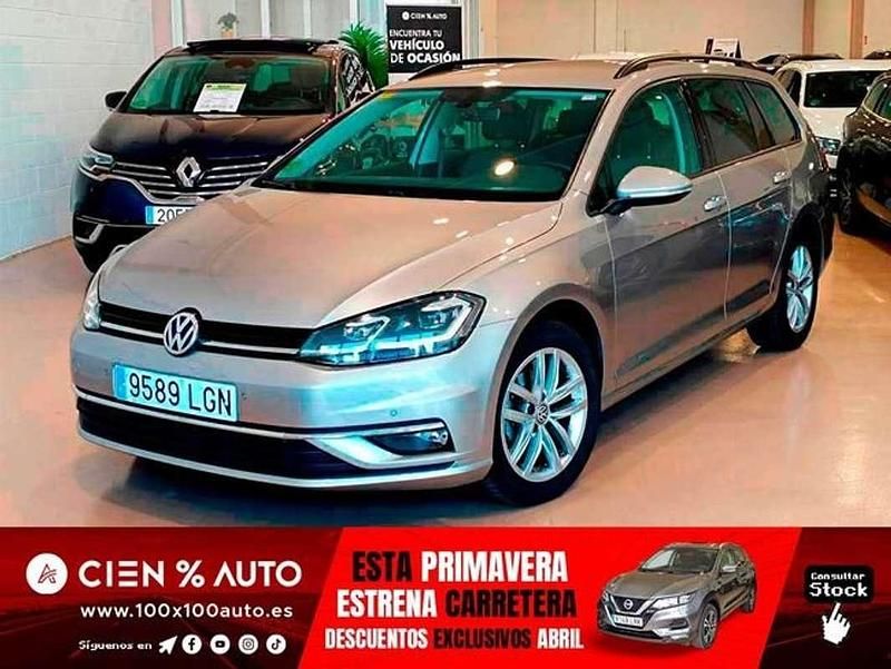 Usado VW Golf VII Advance 150 HP (110 kW) 2020 Prateado Carrinha