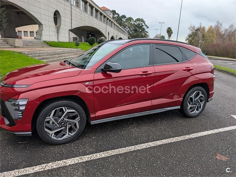 Rojo Usado 2024 Hyundai Kona N Line SUV | 28.800 € (Un poco caro) - Imagen 1/4