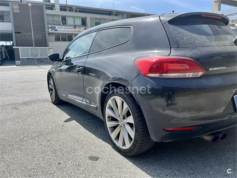 Usado VW Scirocco 160 CV (117 kW) 2009 Negro Coupe