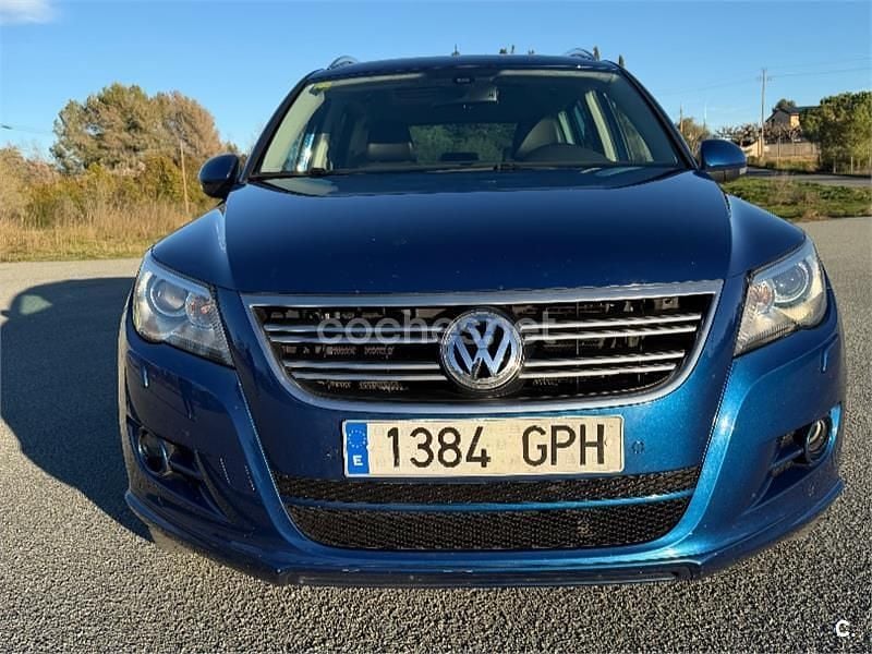 Usado VW Tiguan R-line 140 CV (102 kW) 2009 Azul SUV