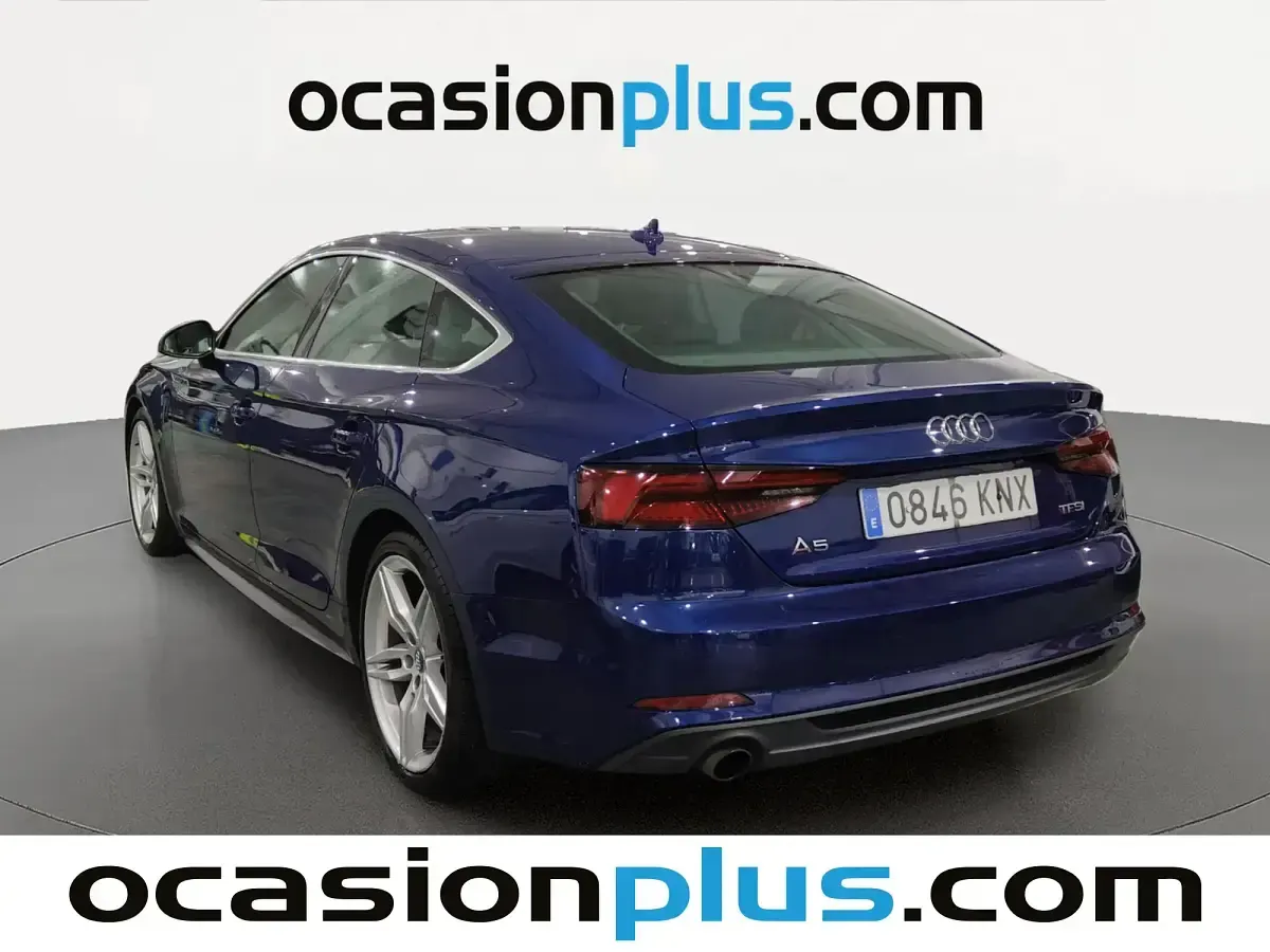 Usado Audi A5 Sport 150 CV (110 kW) 2018 Azul Coupe