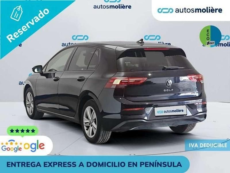 Usado VW Golf VII Life 150 CV (110 kW) 2020 Negro Utilitario