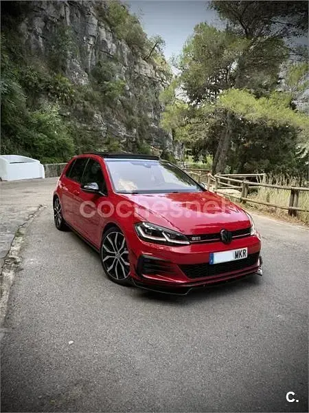 Usado VW Golf VII GTI 245 CV (180 kW) 2017 Rojo Berlina