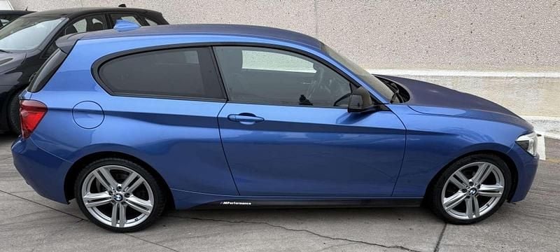 Usado BMW 116 M Sport 136 CV (100 kW) 2015 Azul Utilitario