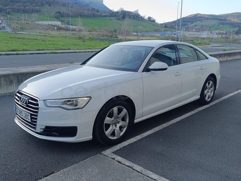 Usado Audi A6 190 CV (139 kW) 2015 Blanco Berlina