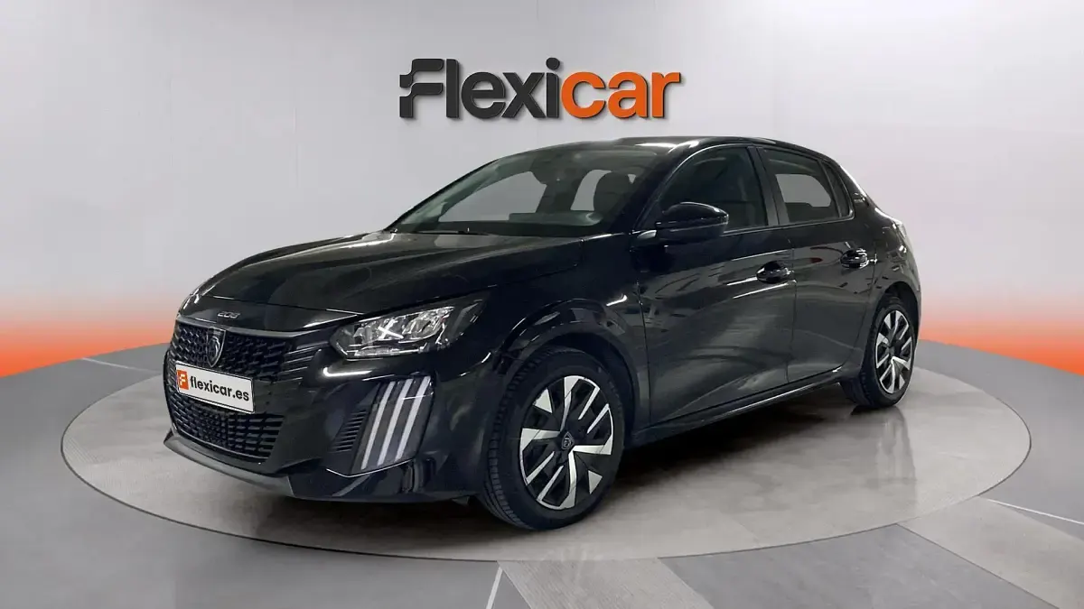 Usado Peugeot 208 Style 101 CV (74 kW) 2024 Negro Utilitario